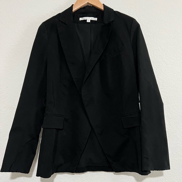 Veronica Beard Palm Peak Belted Blazer Size 4 - Picture 3 of 12